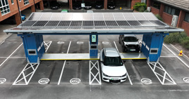 3ti pop up solar charging hub