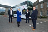 Aberdeen's first hydrogen double-decker bus 