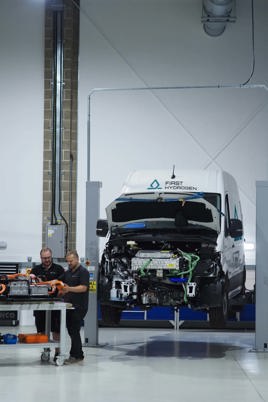 First hydrogen zero-emission van