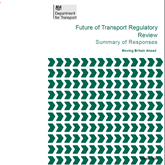  The Future of Transport Regulatory Review cover