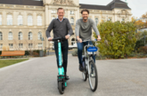 Leonhard von Harrach (nextbike) & Lawrence Leuschner (TIER Mobility)