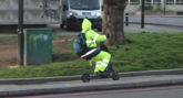 Illegal use of a private e-scooter in the UK