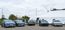 Charging vehicles at Urban-Air Port