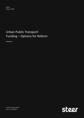Urban Transport Group report cover